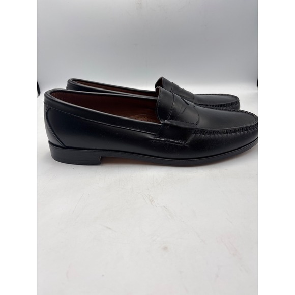 Allen Edmonds Walden Penny Loafers Men's Size 13 A Black USA - Picture 3 of 10
